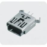 KCL152 MINI USB 5P母座180°DIP